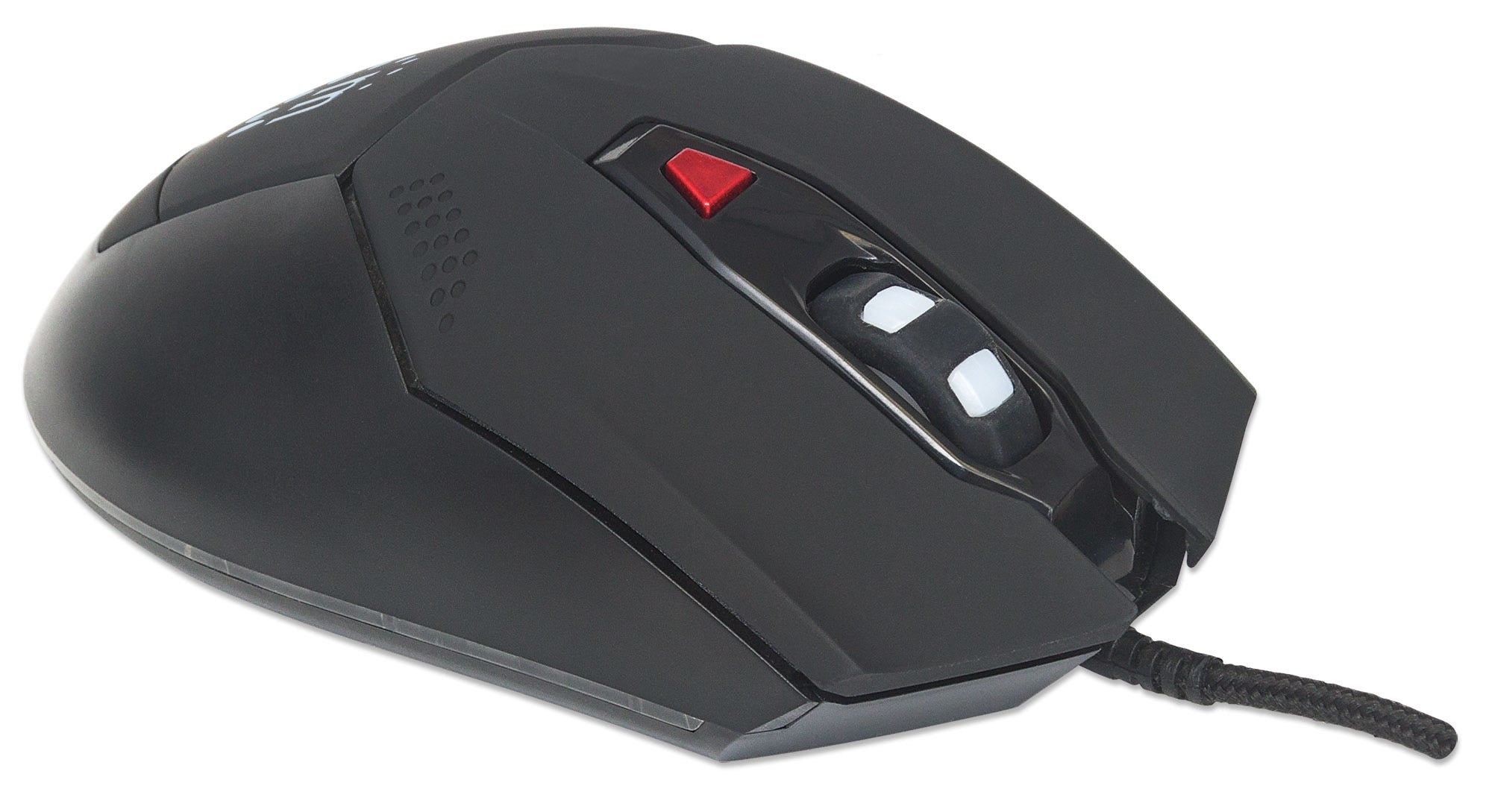 Mouse Optico Gaming Negro Dpi Ajustables Luz Led Manhattan 176071