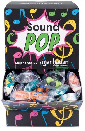 Display Manhattan 40 Audifonos Intrauricular Soundpop 178822