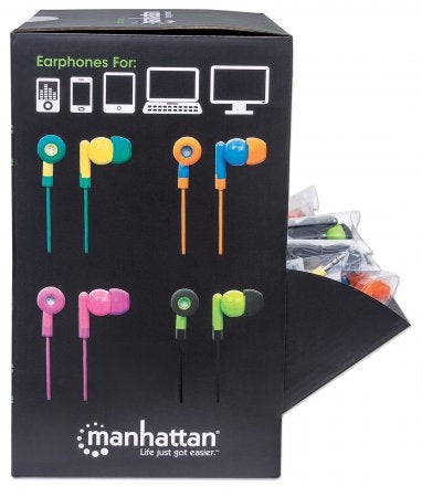 Display Manhattan 40 Audifonos Intrauricular Soundpop 178822