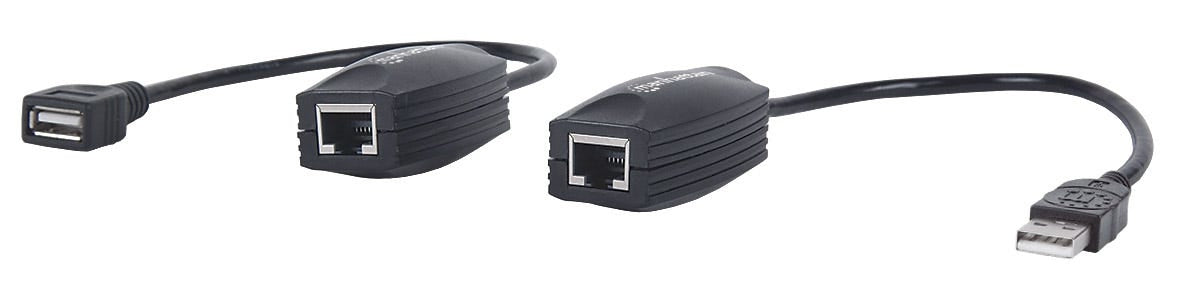 Extensor Usb Longitud Máxima 60 Manhattan 179300 Extension Hasta 60Mts Por Cable Utp; Bus Que Proporciona Alimentación - No Requiere Externa.