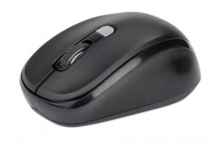 Mouse Inalámbrico Manhattan 179904 Inalambrico Manhattan; Tecnología Rf De 24 Ghz Que Ofrece Un Alcance Efectivo Hasta 10 Tres Años Garantia.