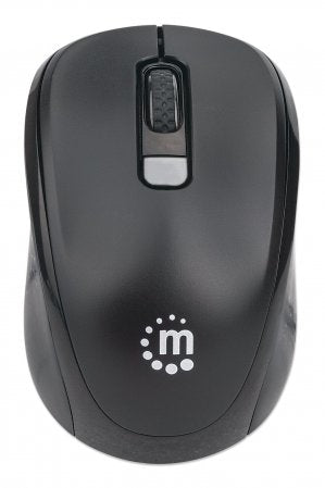 Mouse Inalámbrico Manhattan 179904 Inalambrico Manhattan; Tecnología Rf De 24 Ghz Que Ofrece Un Alcance Efectivo Hasta 10 Tres Años Garantia.