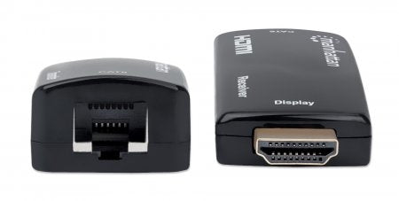 Kit Extensor Hdmi Manhattan 207539 Compacto De Sobre Ethernet. Extiende Una Señal Hasta 60 Usando Cable Cat6