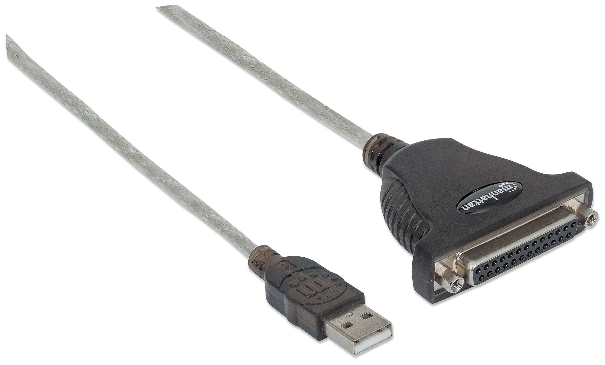 Convertidor Usb A Db25 - Paralelo Manhattan 336581 Macho Hembra; 1.8M