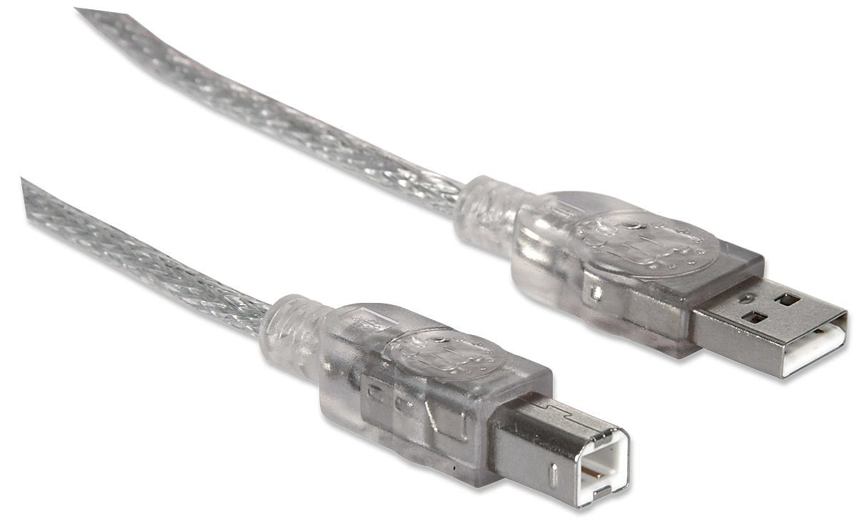 Cable Usb Manhattan 340458 Tipo B A Macho/Macho