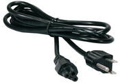 Cable De Corriente Trebol Manhattan 348591 Para Lap Top (Triple) 1.8 Color Negro.