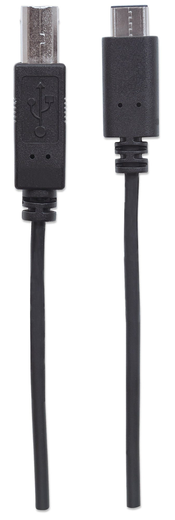 Cable Usb-C Manhattan Cm-B Macho 1.0 Mts Negro 353304