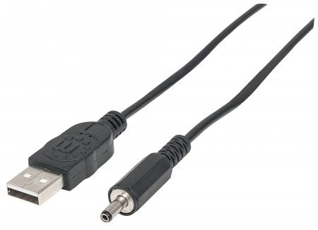 Cable Manhattan Usb A Macho Tipo H 3.5Mm 5V Dc 1.0M Negro 354196