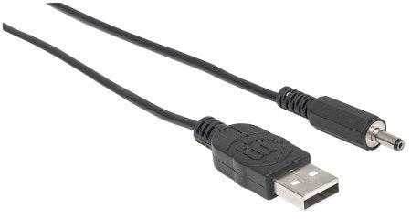 Cable Manhattan Usb A Macho Tipo H 3.5Mm 5V Dc 1.0M Negro 354196