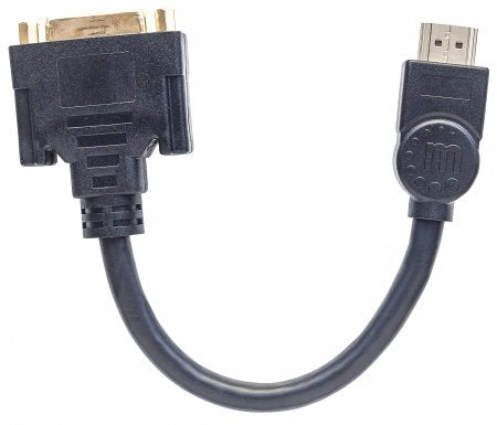 Cable Hdmi Manhattan Macho-Dvi-D Hembra 20Cm 354592