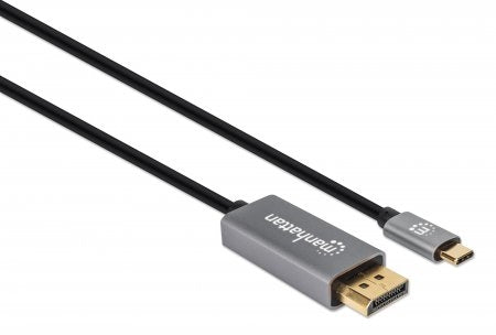 Cable Usb-C A Displayport M Manhattan 354844 2 Negro