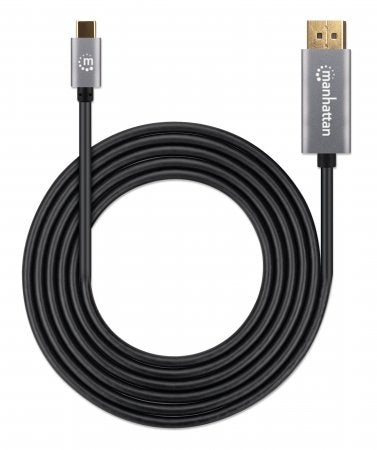 Cable Usb-C A Displayport M Manhattan 354844 2 Negro