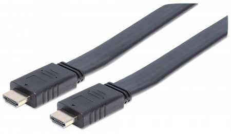 Cable Hdmi Plano Manhattan 10.0M Ethernet 3D 4K M-M Velocidad 2.0