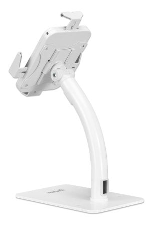 Soporte Manhattan 406352 Sopoprte De Escritorio Para Tablet Antirrobo Color Blanco