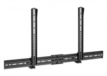 Soporte Manhattan 461849 Universal Para Barra De Sonido Pared O Montaje Vesa Compatible Con Barras Hasta 15 Kg