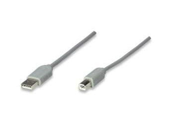 Cable Usb Manhattan  V1.1 A-B 1.8M M-M Economico Generico 771023