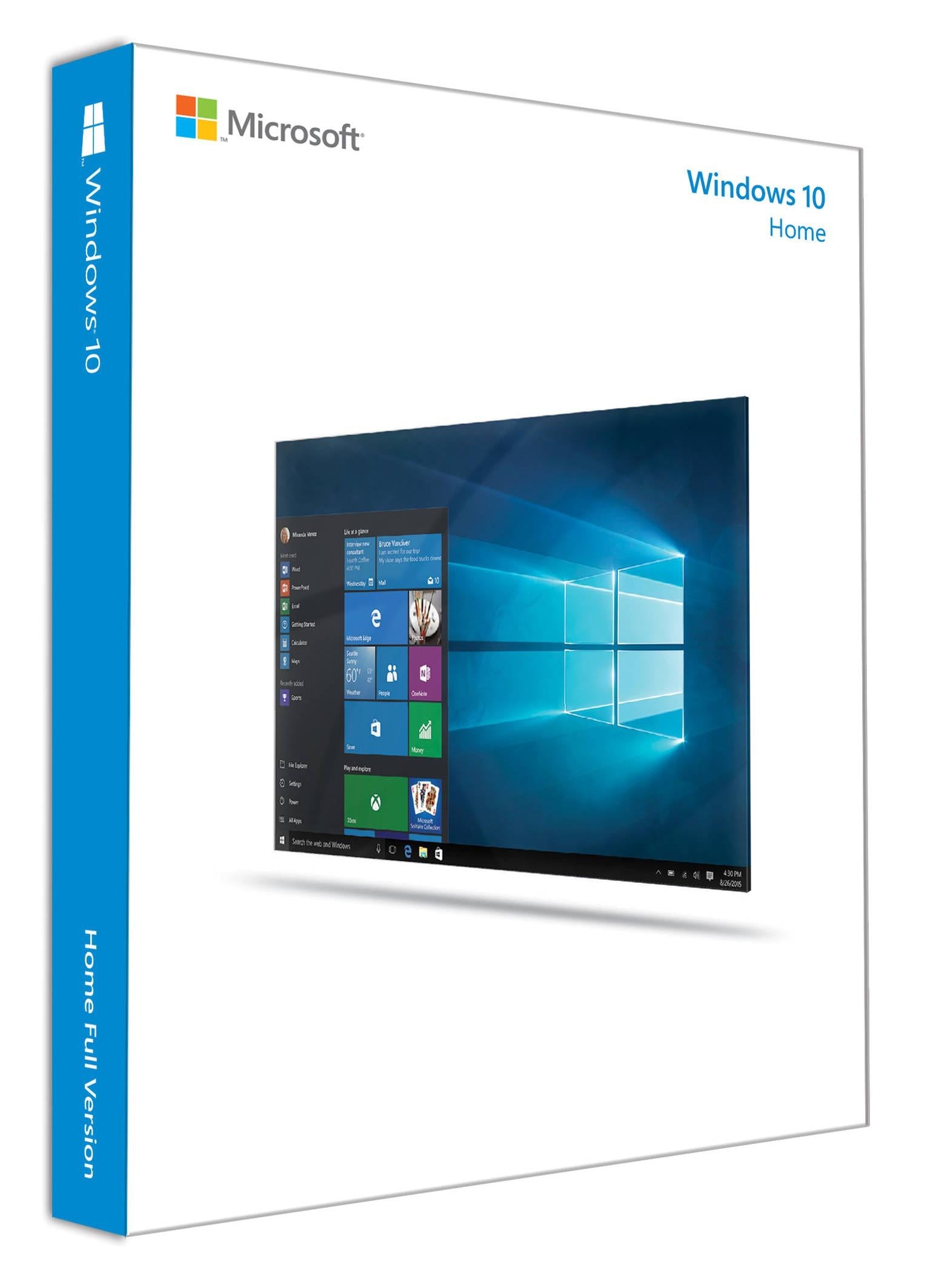 Esd Windows 10 Home 32/64 Bit - Multilenguaje - Uso No Comercial - Descarga Digital