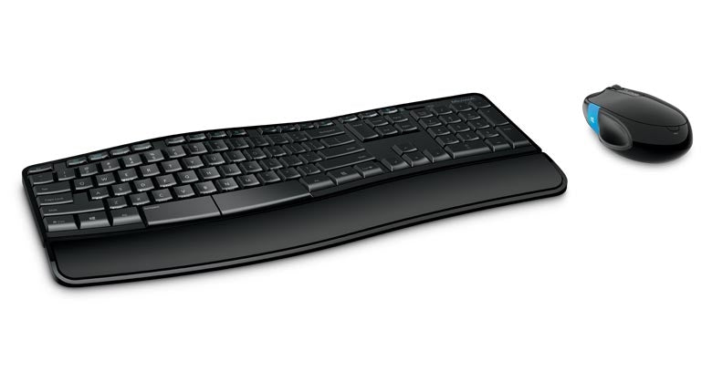 Kit De Teclado Y Mouse Microsoft Sculpt Comfort Keyboard Usb Estándar Negro 10