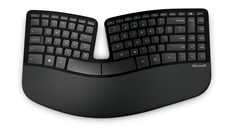 Kit De Teclado Y Mouse Microsoft Sculpt Ergonomic Keyboard Usb Estándar Negro