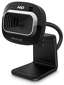 Cámara Web Microsoft Lifecam Hd-3000 Pps Usb Negro 1280 X 720 Pixeles