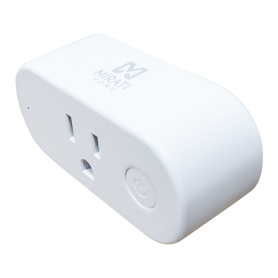 Contacto Inteligente Diseño Compacto // Mirati // Smart Plug // Wifi 2.4Ghz // Compatible Con Android E Ios // Funciona Con Alexa Y Asistente De Google