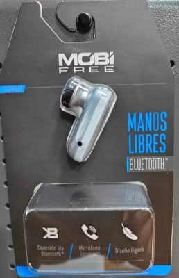 Manos Libres Bluetooth Mobifree Mb-02007 Blanco