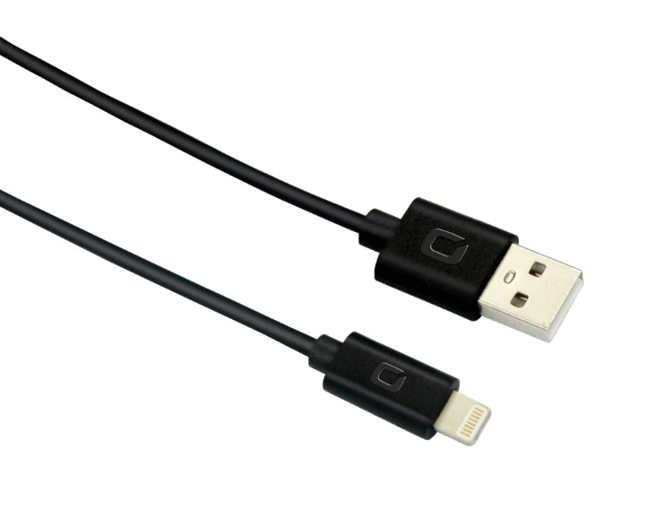 Kit Cargador Usb Con Cable Lightning Mobifree Mb-914192 Pared Negro