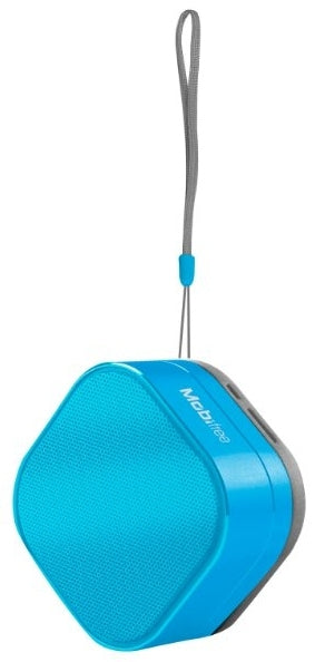 Bocina Portátil Bluetooth Mobifree Kaos Azul 182G 300 Mah Radio Fm