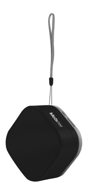 Bocina Portátil Bluetooth Mobifree Kaos Negro 182G 300 Mah Radio Fm