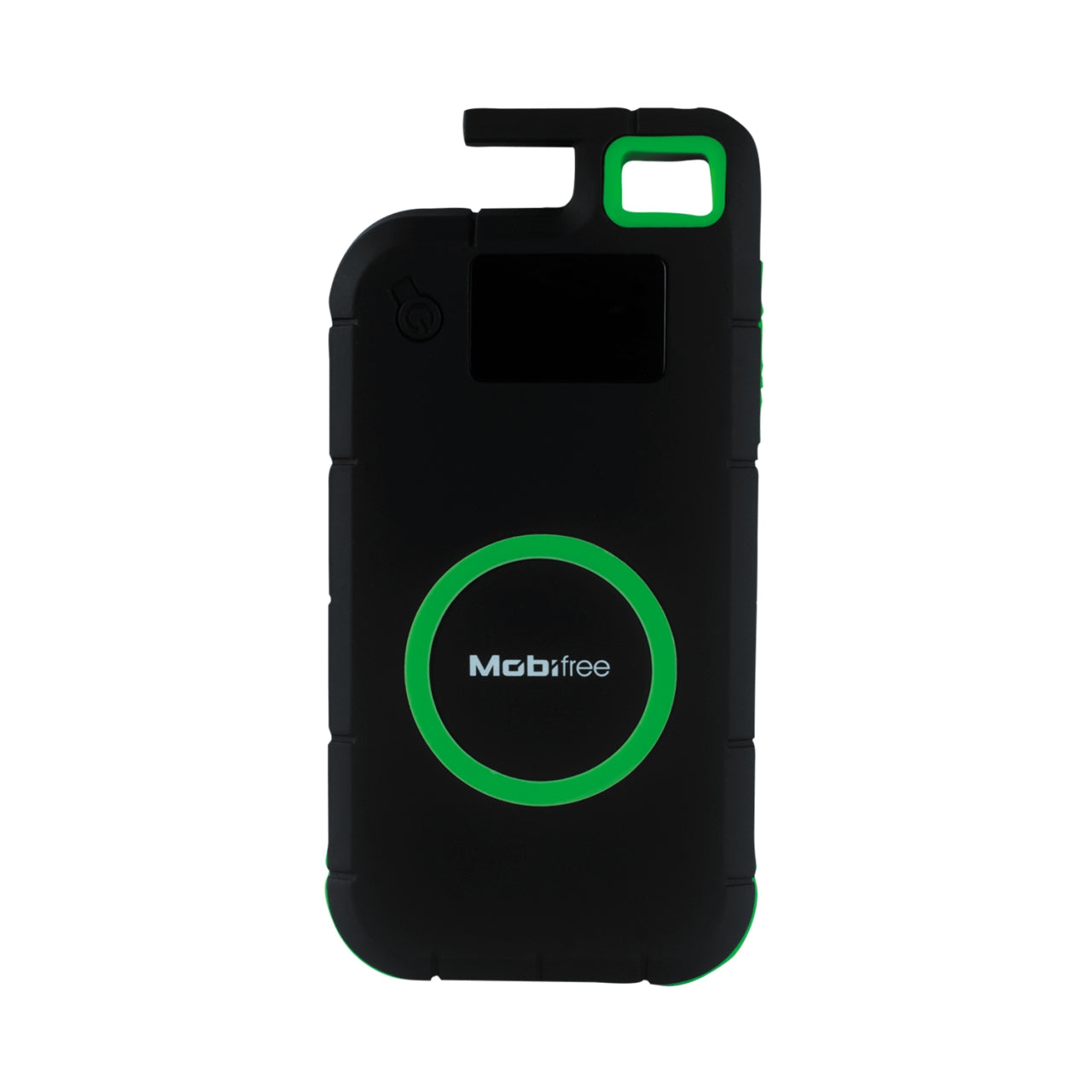 Cargador Inalámbrico Mobifree Power Bank 8000 Mah De Inalambrica Negro Verde