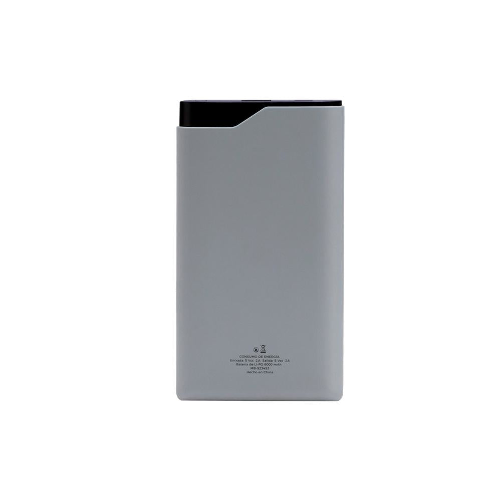 Cargador Portátil Mobifree Power Bank 6000 Mah Gris Varios 1