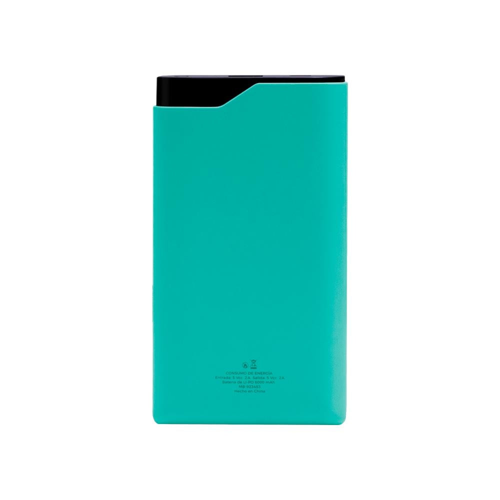 Cargador Portátil Mobifree Power Bank 6000 Mah Verde Universal