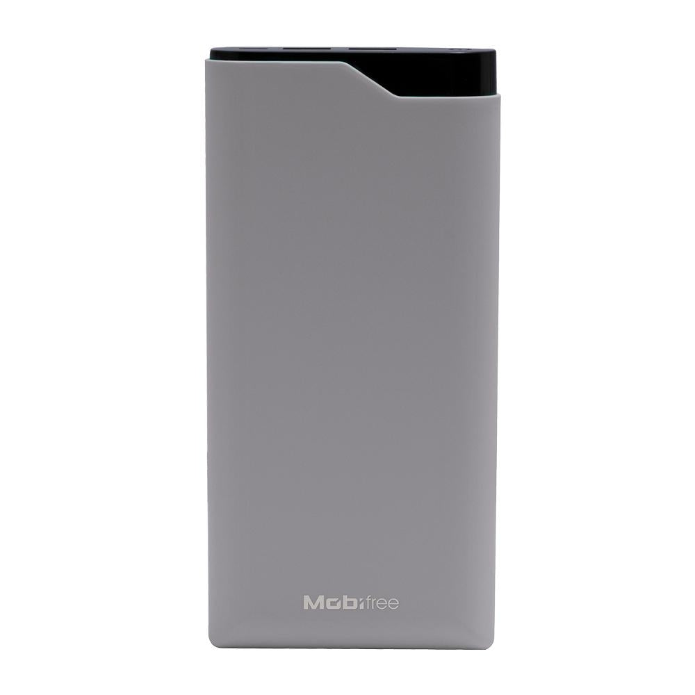 Cargador Portátil Mobifree Power Bank 10000 Mah Gris Varios