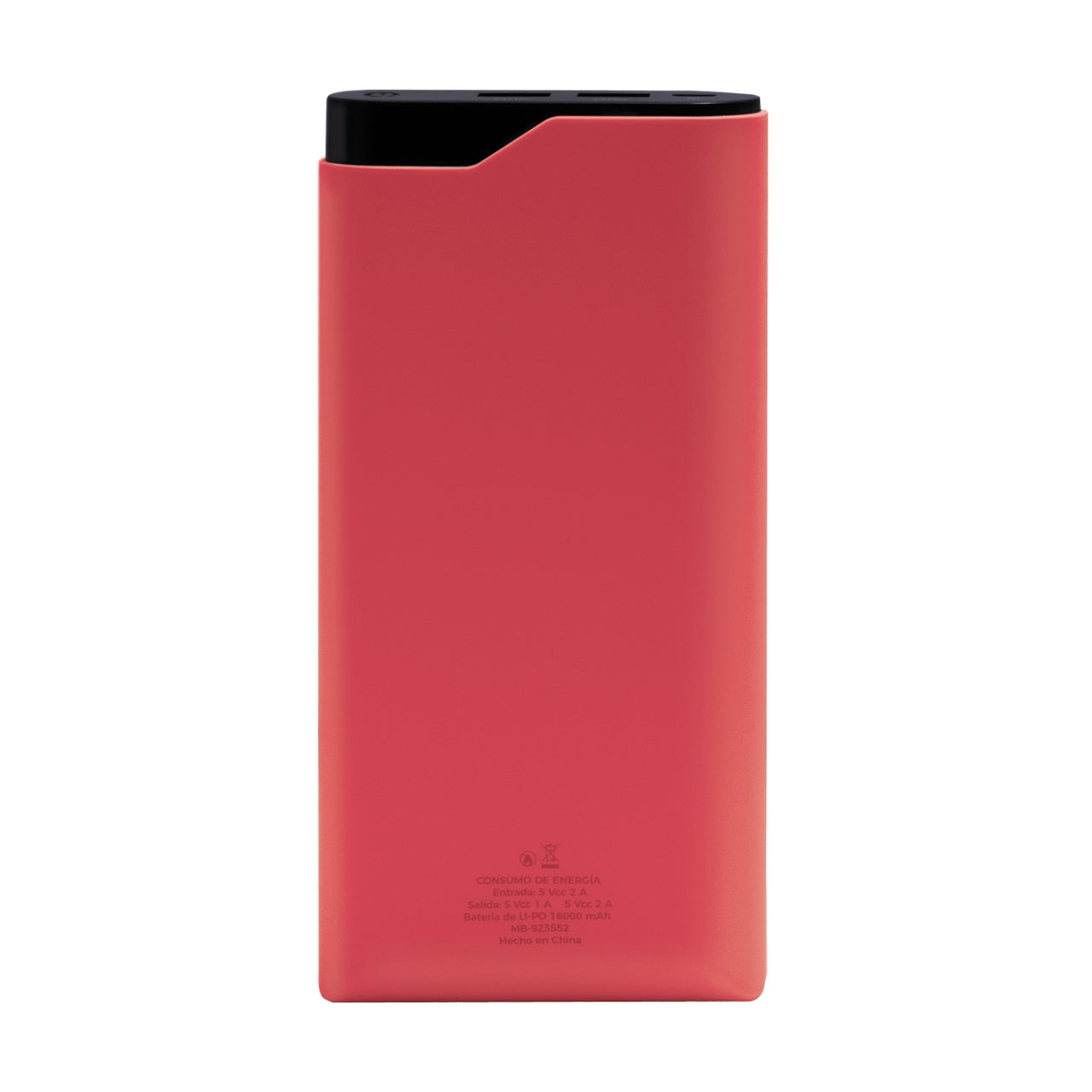 Cargador Portátil Mobifree Power Bank 16000 Mah Rojo Varios 2