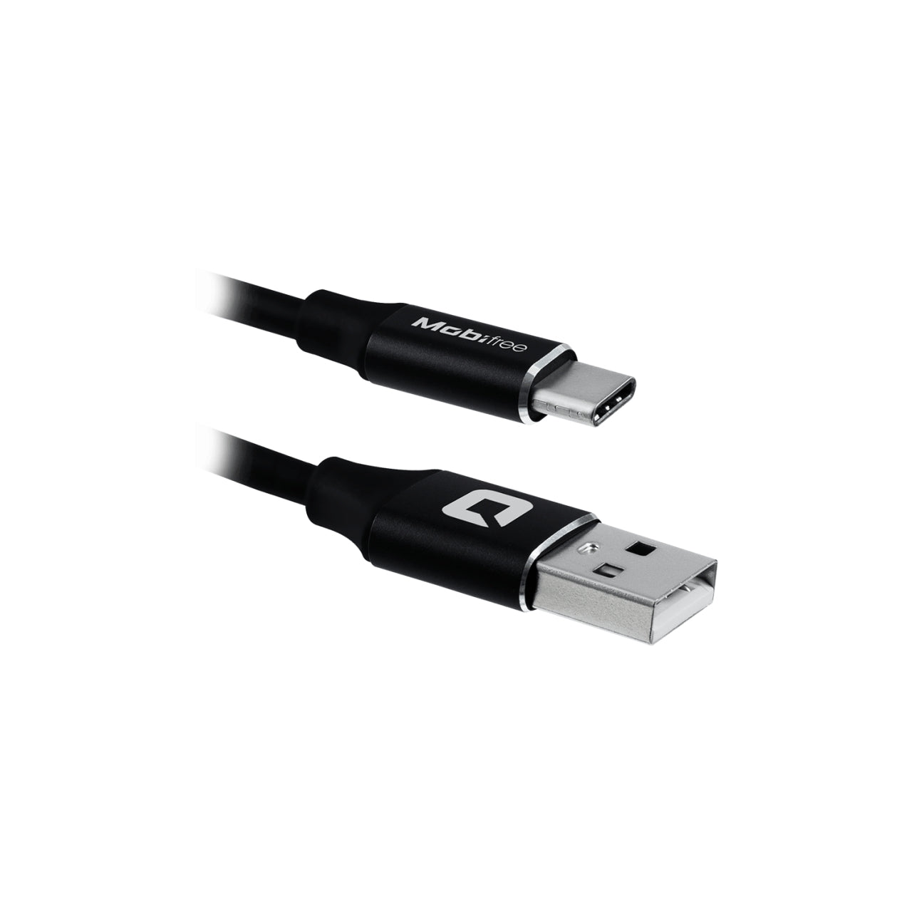 Cable Usb A Tipo Mobifree Mb-923637 1M Carga Y Transferencia De Datos 2.0 Macho/Macho Negro