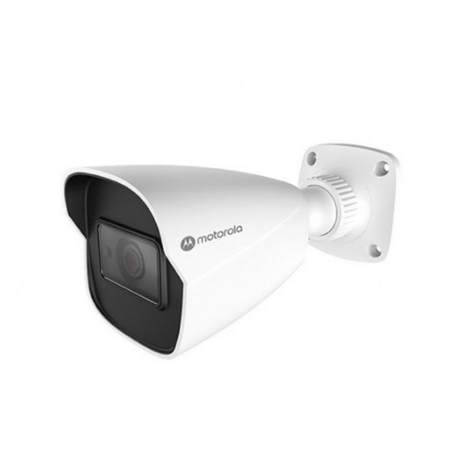 Camara Ip Motorola Mtibm032701 / Bullet Metal / Lente Fijo / 2Mp / Icr, Dia-Noche / Ik10 / Ip67 /Onvif / Poe / Dnr 3D , Wdr Digital , Analiticos , Cyberseguridad Gdrp / Ranura Sd 128 Gb