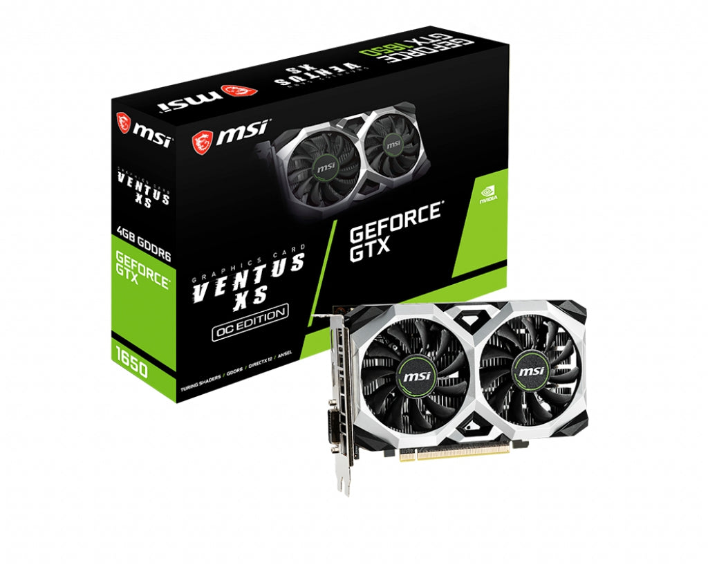 Tarjeta De Video Msi Geforce Gtx 1650 D6 Ventus Xs Oc Gddr6 Pci Express 3.0