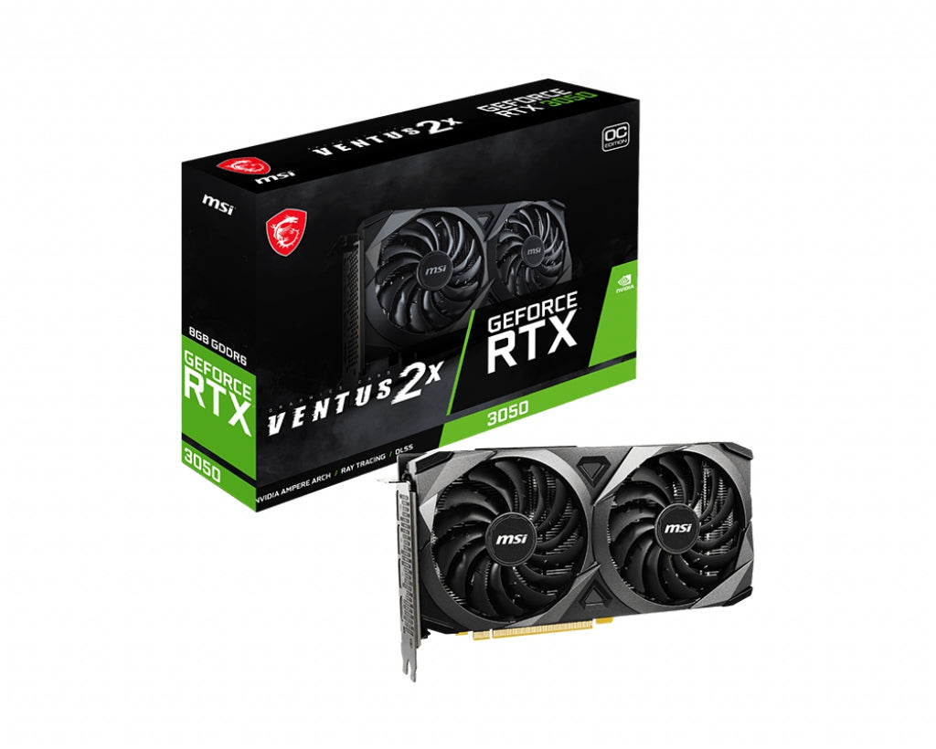 Tarjeta De Video Msi Geforce Rtx 3050 Ventus Nvidia 8Gb Ddr6 Hdmi/Dp