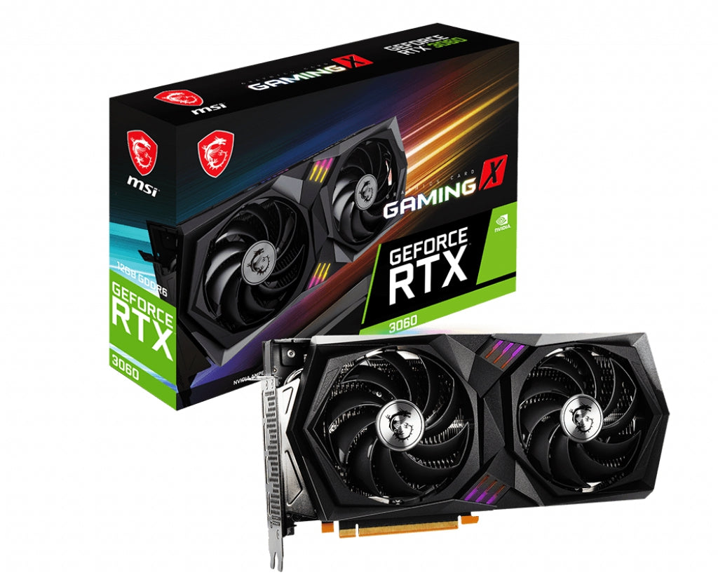 Tarjeta De Video Msi Geforce Rtx 3060 Gaming X 12G Gddr6 Pci Express 4.0