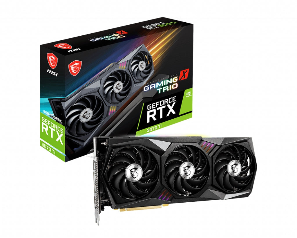 Tarjeta De Video Msi Geforce Rtx 3070 Ti Gaming X Trio 8G Gddr6X 8Gb