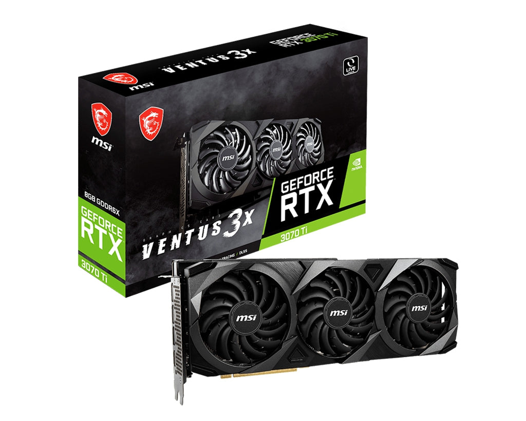 Tarjeta De Video Msi Geforce Rtx 3070 Ti Ventus 3X 8G Oc Gddr6X Hdmi