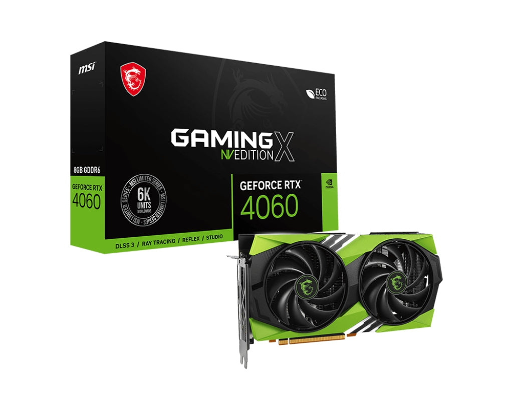 Tarjeta De Video Msi Geforce Rtx 4060 Gaming X Nv Edition 8G Limited