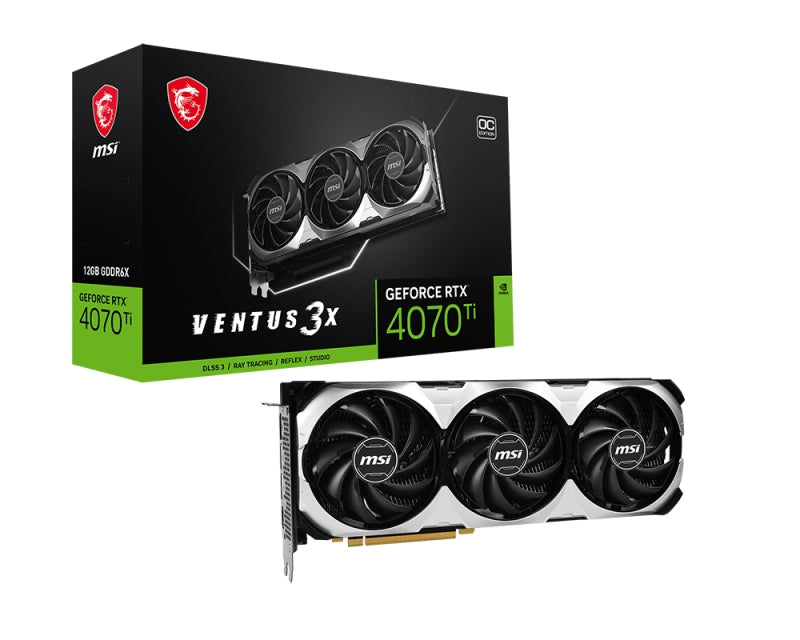 Tarjeta De Video Msi Geforce Rtx 4070 Ti Ventus 3X 12G Oc