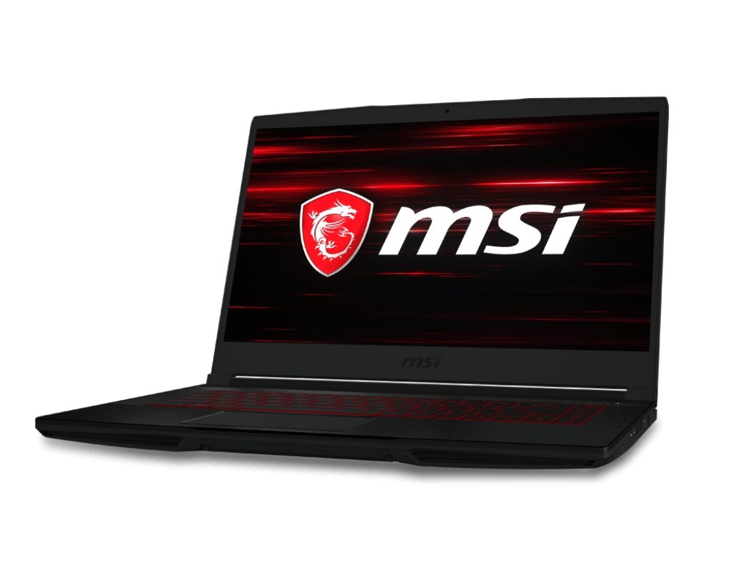 Laptop Msi 10Scxr-222 Gf63222 Computadora Portátil Gaming Thin Color Negro Teclado En Ingles