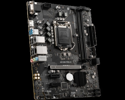 Motherboard Msi H510M Pro-E Intel Chipset Socket Lga-1200 Microatx 64 Gb Ddr4 Sdram Ram Máxima Soportada