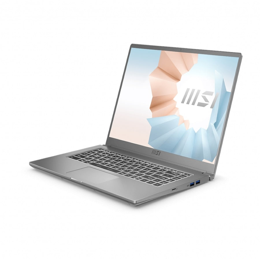 Ultrabook Msi  Modern 14 B11Mou/Core I5-1155G7 2.1-4.1 Ghz/8Gb  Ddr4 /256Gb Ssd/ 14 Fhd/Win 10 Home.