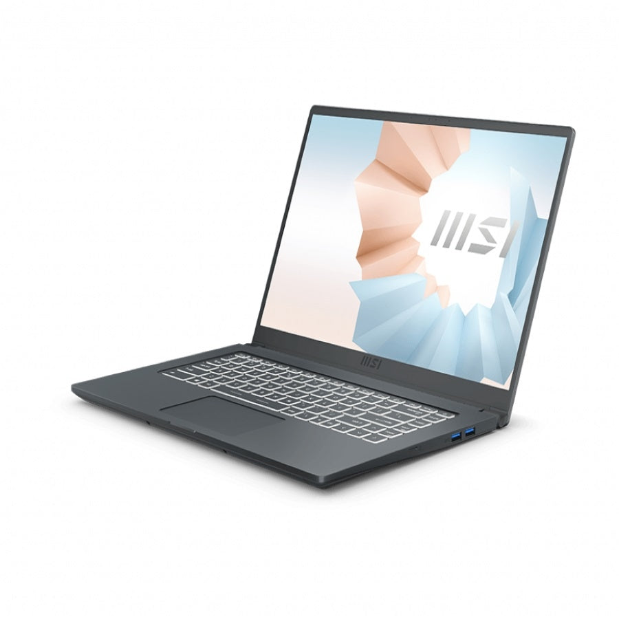 Ultrabook Msi  Modern 14 B11Mou/Core I5-1155G7 2.1-4.1 Ghz/8Gb  Ddr4 /256Gb Ssd/ 14 Fhd/Win 10 Home.