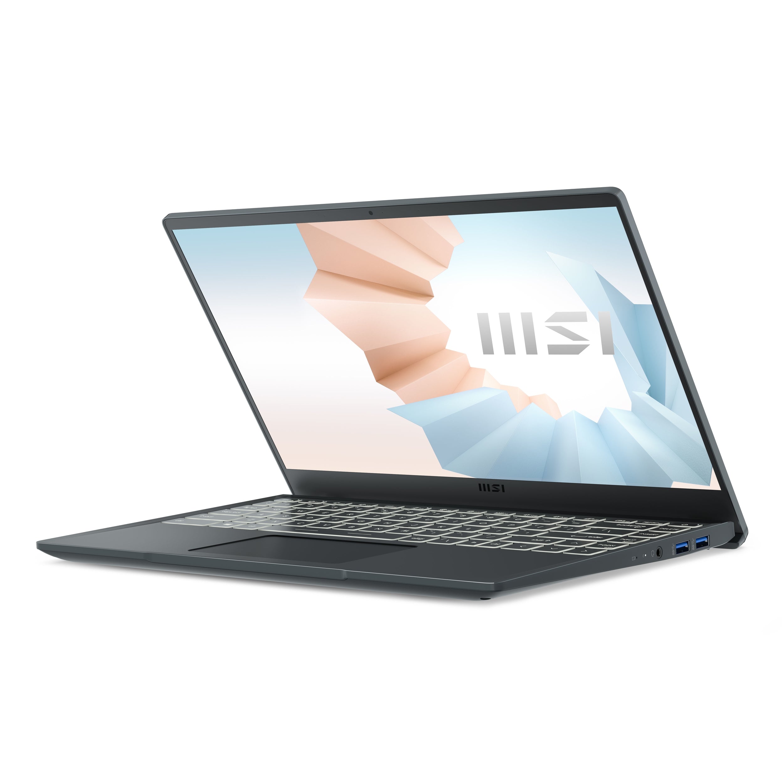 Ultrabook Msi Modern 14 B11Mou/Core I5-1155G7 2.1-4.1 Ghz/8Gb Ddr4/512 Ssd/14 Fhd, 60Hz /Win 10 Pro.