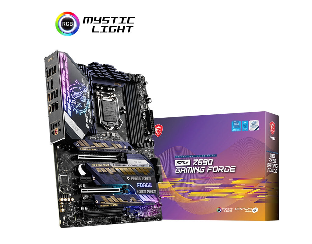 Tarjeta Madre Msi Mpg Z590 Gaming Force Soc 1200 Atx , Ddr4,Pcie, Hdmi