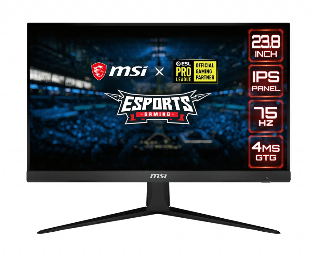 Monitor Msi Optix G241V E2 24" (1920 X 1080) Fhd, 75 Hz, Vesa, Hdmi,Dp